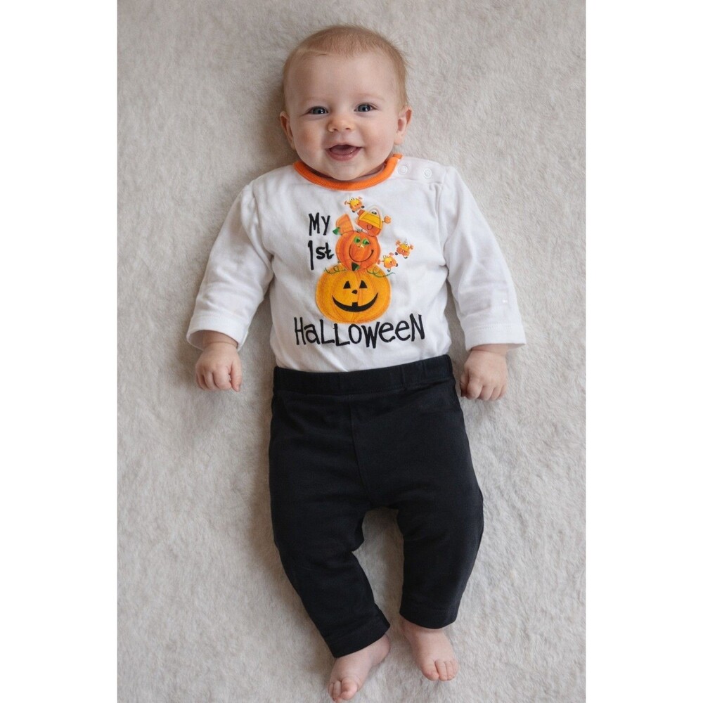 shirt and  pants Miniwear 0 to 3 months Halloween long sleeve Baby Beginnings